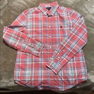 Boys Ralph Lauren long sleeve Button Down L (14-16)